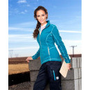 Dámská mikina fleece ARDON®FLORET petrolejově modrá | H6317/2XL