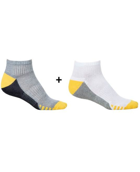 Ponožky ARDON®DUO YELLOW, 2 páry v balení DOPRODEJ | H1488/