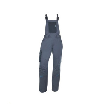 Dámské kalhoty s laclem ARDON®4TECH šedé | H9318/