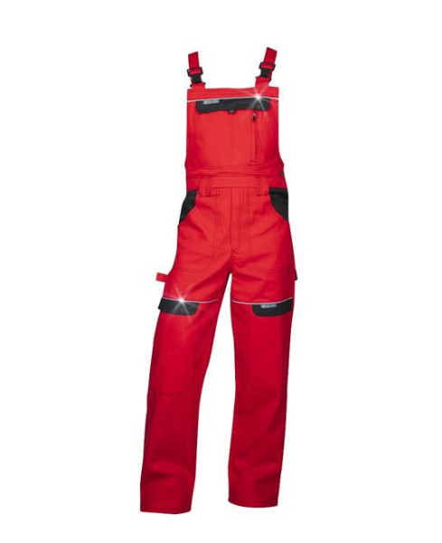 Kalhoty s laclem ARDON®COOL TREND červené prodloužené | H8117/