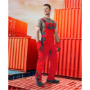 Kalhoty s laclem ARDON®VISION červené zkrácené | H9158/3XL