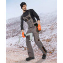 Zimní kalhoty s laclem ARDON®VISION šedé | H9149/L