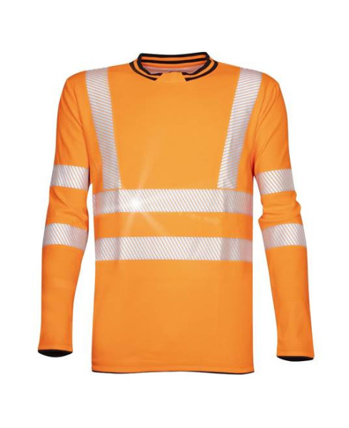 Tričko s dlouhým rukávem ARDON®SIGNAL oranžové | H5927/