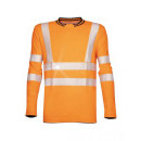Tričko s dlouhým rukávem ARDON®SIGNAL oranžové | H5927/L