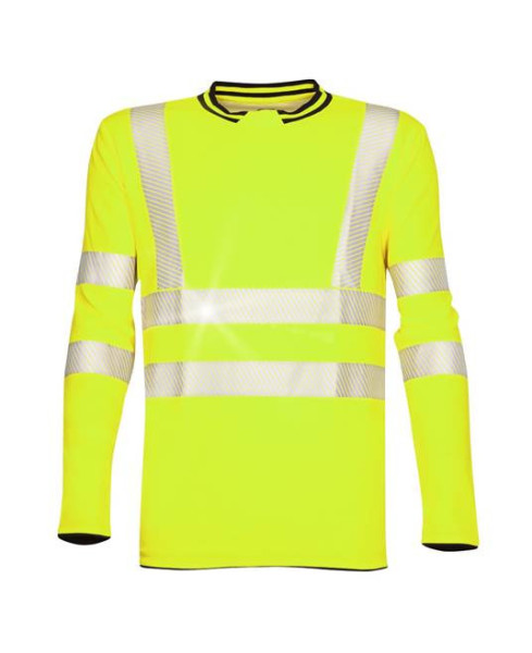Tričko s dlouhým rukávem ARDON®SIGNAL žluté | H5926/L