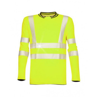 Tričko s dlouhým rukávem ARDON®SIGNAL žluté | H5926/