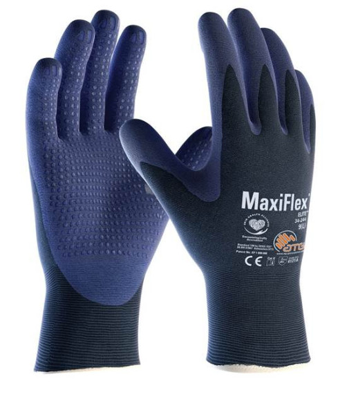 ATG® máčené rukavice MaxiFlex® Elite™ 34-244 07/S | A3100/07