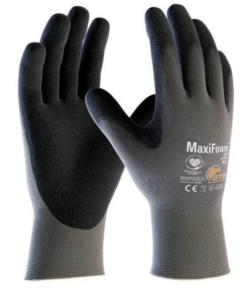 ATG® máčené rukavice MaxiFoam® LITE 34-900 07/S - s prodejní etiketou | A3035/07/SPE