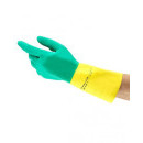 Chemické rukavice AlphaTec® 87-900 (ex Bi-colour®) 10/XL | A7020/10