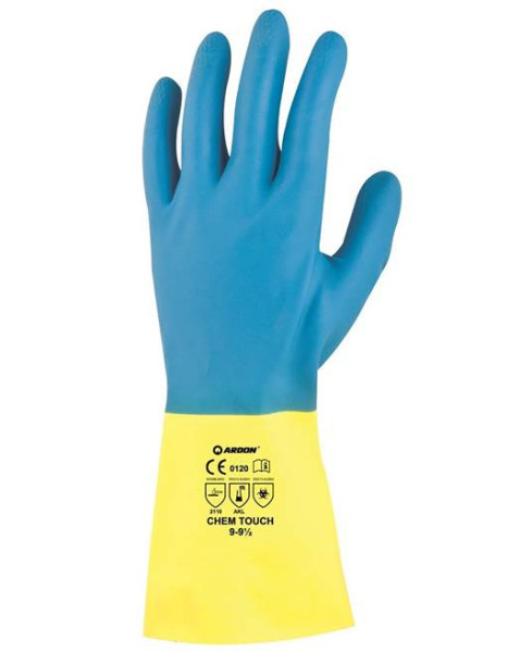 Chemické rukavice ARDON®CHEM TOUCH 09/L | A5501/09