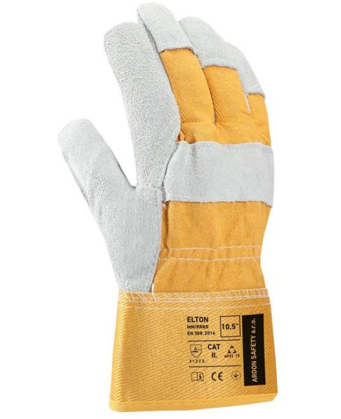 Kombinované rukavice ARDONSAFETY/ELTON 10,5/XL-2XL - s prodejní etiketou
