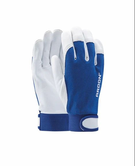 Kombinované rukavice ARDON®HOBBY 10/XL - bez prodejní etikety modré