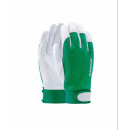 Kombinované rukavice ARDON®HOBBY 08/M - s prodejní etiketou zelené | A1073/08-SPE