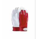 Kombinované rukavice ARDON®HOBBY 11/2XL - s prodejní etiketou červené | A1073/11-SPE