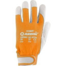 Kombinované rukavice ARDON®HOBBY 09/L - bez prodejní etikety oranžové | A1073/09