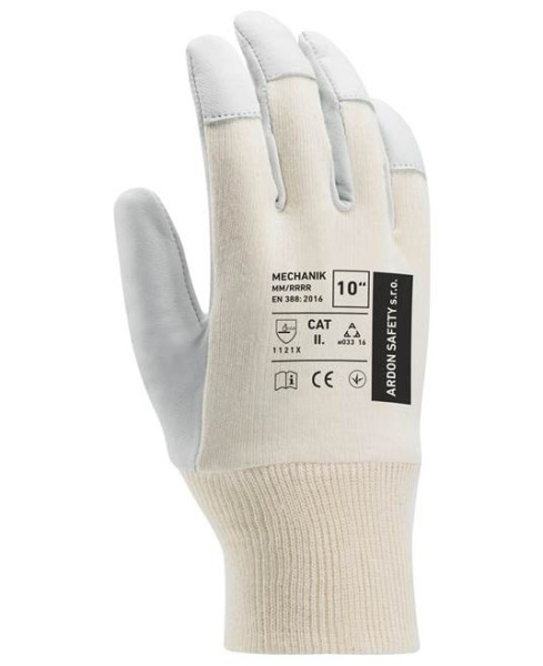 Kombinované rukavice ARDONSAFETY/MECHANIK 10/XL - s prodejní etiketou | A1020/10/SPE