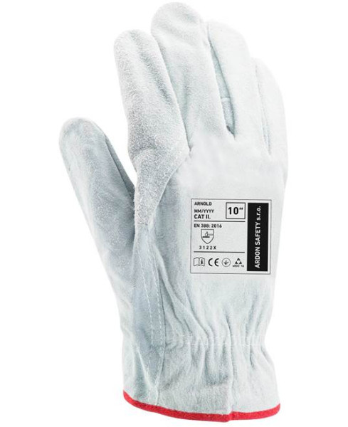 Celokožené rukavice ARDONSAFETY/ARNOLD 10/XL - s prodejní etiketou
