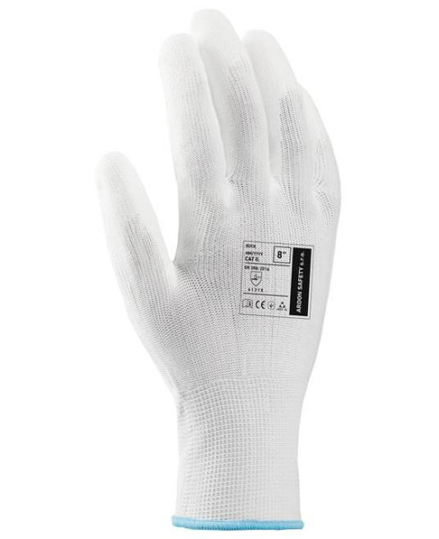Máčené rukavice ARDONSAFETY/BUCK WHITE 09/L - ´ponožka´ | A9003/V1/09