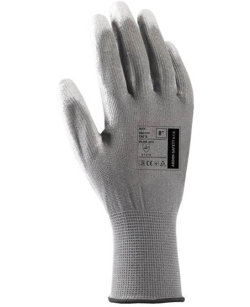 Máčené rukavice ARDONSAFETY/BUCK GREY 06/XS | A9117/06