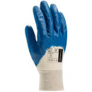 Máčené rukavice ARDONSAFETY/HOUSTON 10/XL - s prodejní etiketou - modré | A4001/10/SPE