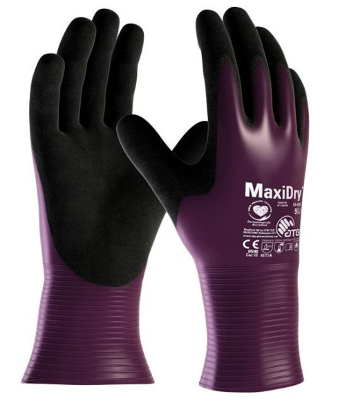 ATG® máčené rukavice MaxiDry® 56-426 07/S | A3101/07