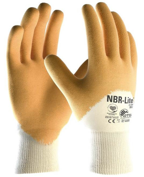 ATG® máčené rukavice NBR-Lite® 24-985 09/L | A3031/09