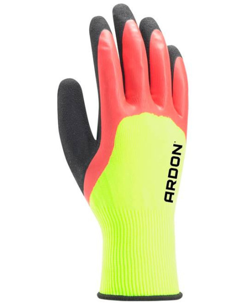 Máčené rukavice ARDON®PETRAX DOUBLE 09/L - s prodejní etiketou | A8107/09