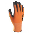Máčené rukavice ARDON®PETRAX 07/S - s prodejní etiketou - růžové | A8007/07