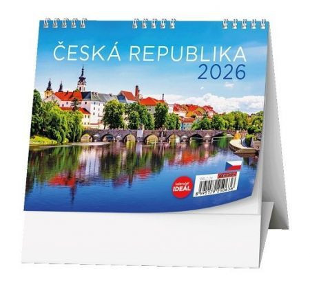 Kalendář stolní týdenní Česká republika BSL2