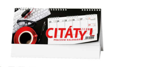 Kalendář stolní týdenní Pracovní Citáty I. BSB1