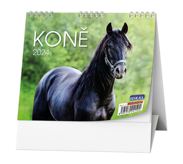 Kalendář stolní týdenní Koně BSL8