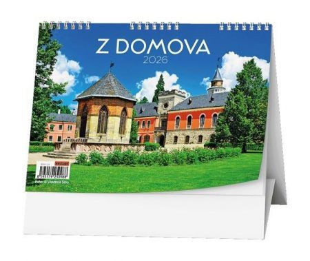 Kalendář stolní týdenní Z domova BSH1