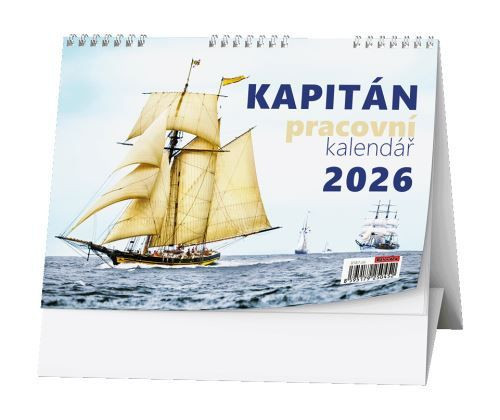 Kalendář stolní týdenní Kapitán BSB7