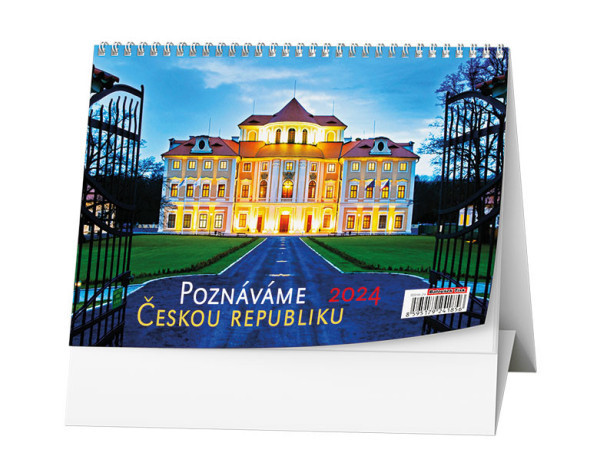 Kalendář stolní týdenní Poznáváme Českou republiku BSH8