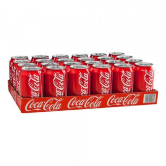 Coca-Cola 0,33L plech 24ks / prodej po balení