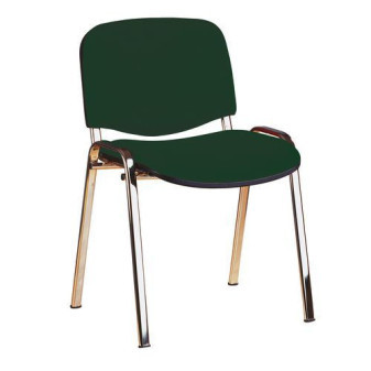 Konferenční židle Manutan ISO Chrom|zelená