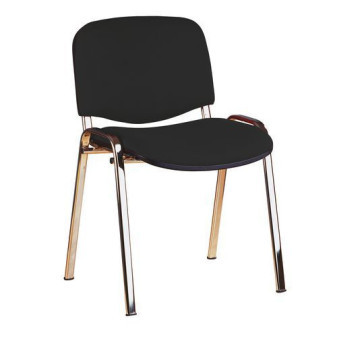Konferenční židle Manutan ISO Chrom|černá