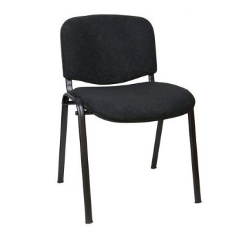 Konferenční židle ISO Velours Black|černá