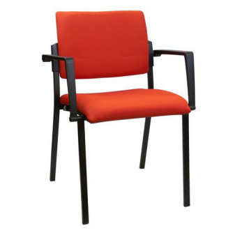 Konferenční židle Square Black|oranžová