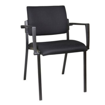 Konferenční židle Square Black|černá