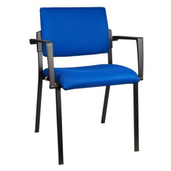 Konferenční židle Square Black|modrá