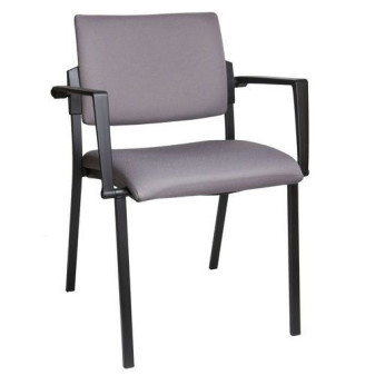 Konferenční židle Square Black|šedá