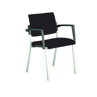 Konferenční židle Square Grey|černá