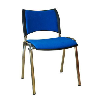 Konferenční židle Smart Chrom|modrá