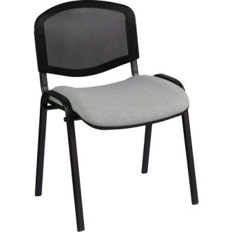 Konferenční židle ISO Mesh|šedá