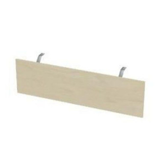 Dřevěná krycí deska ke kancelářskému stolu Gemi 139|délka 112,8x31,5cm|rovná|javor jersey