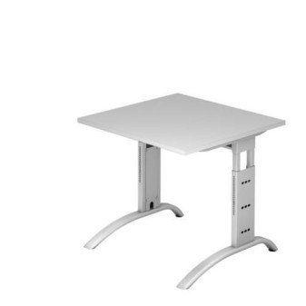 Výškově nastavitelný kancelářský stůl Baron Mittis|80x80x65-85cm|rovný