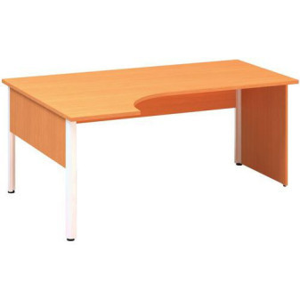 Ergo kancelářský stůl Alfa 100|180x120x73,5cm|levý|buk Bavaria
