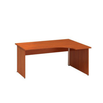 Ergo kancelářský stůl Alfa 100|180x120x73,5cm|pravý|třešeň