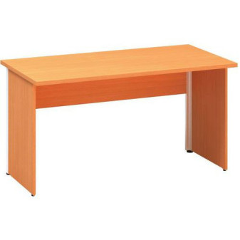 Kancelářský stůl Alfa 100|140x70x73,5cm|rovný|buk Bavaria